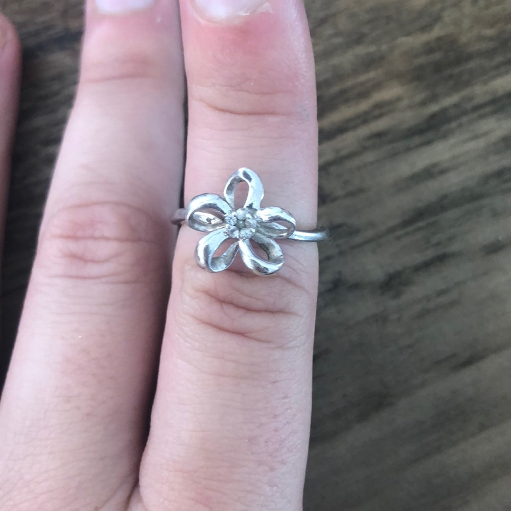 Gabriel & Co Flower Ring